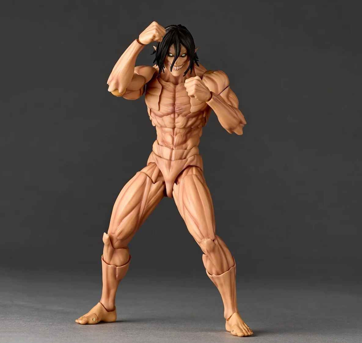 Anime Attack on Titan Eren Yeager Titan form and the Armored Articulated Joints Moveable Action Figure Model Toys 15cm