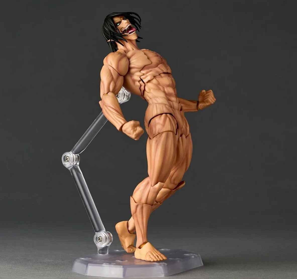 Anime Attack on Titan Eren Yeager Titan form and the Armored Articulated Joints Moveable Action Figure Model Toys 15cm