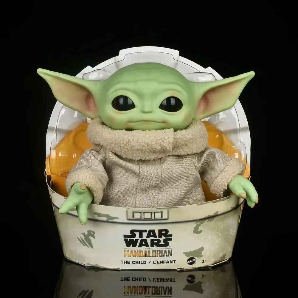 Movie Star Wars Mandalorian Baby Yoda Plush Toys 30cm